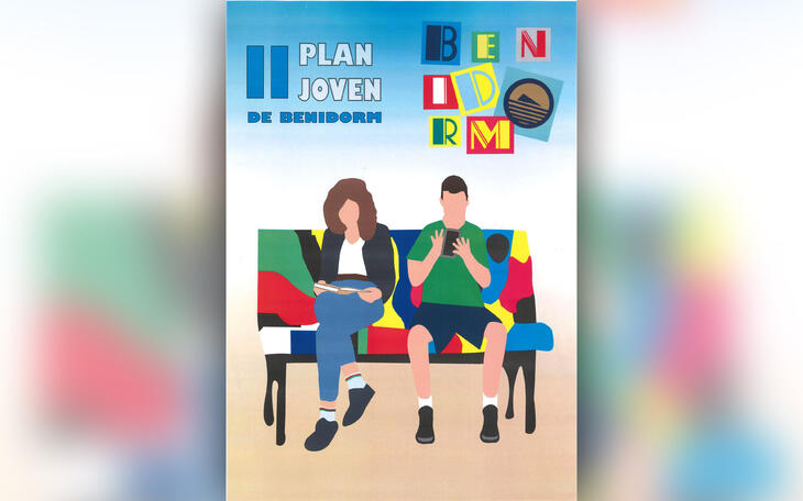 Juan Gómez de la Cruz gana el concurso para diseñar la portada del ‘II Plan Joven de Benidorm’